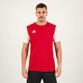 Camiseta adidas Estro 19 - Masculina VERMELHO/BRANCO