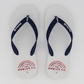 Chinelo Hurley Acqua - Mascuino BRANCO