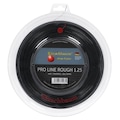 Corda para Raquete de Tênis Kirschbaum Pro Line 2 Rough 17L 1.25mm Rolo com 200 Metros PRETO