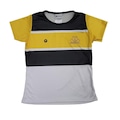 Camiseta Baby Look do Criciúma Torcida Baby 251Sb - Infantil AMARELO/BRANCO