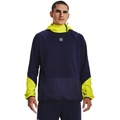 Blusão de Moletom com Capuz Under Armour Rush Fleece Hoodie - Masculino AZUL