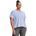 Camiseta Plus Size Under Armour Tech Vent Ss - Feminina AZUL