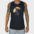 Camiseta Regata Prime Wss Toucan Delight - Masculina PRETO
