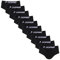 Kit de Cuecas Slip Dorbe 100% Algodão - 10 Unidades - Adulto PRETO