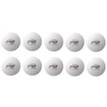 Bola de Tênis de Mesa Dhs Cellfree Dual 3 Estrelas - 10 Unidades BRANCO