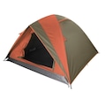 Barraca de Camping Guepardo Vênus Ultra 4 com 2500mm de Coluna D''''Água LARANJA/VERDE