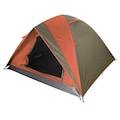 Barraca de Camping Guepardo Vênus Ultra 5 com 2500mm de Coluna D''''Água LARANJA/VERDE