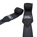 Faixa Elástica para Joelho Spank Profissional - 2m PRETO/PRETO