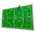 Quadro Tático de Parede Magnético Kief Futebol Campo VERDE