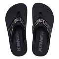 Chinelo Kenner Kivah Full Force Nova - Unissex PRETO/CINZA