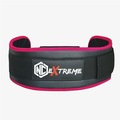 Cinto Cinturão Nc Extreme Cross Training Lpo Musculação - PRETO/VERMELHO