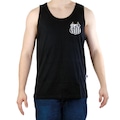 Camiseta Regata do Santos - Masculina PRETO