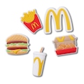 Kit Jibbitz Crocs Mcdonalds X Crocs - 5 unidades BRANCO