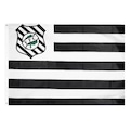 Bandeira Bc Sartori Figueirense 3,0 Panos 1,35X1,95 PRETO/BRANCO