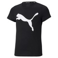 Camiseta Puma Active - Infantil PRETO/BRANCO