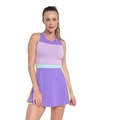 Vestido Alto Giro Bodytex II Recortes - Feminino ROXO CLA/ROXO