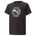 Camiseta Puma Active Sports Graphic - Infantil PRETO/BRANCO