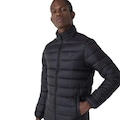 Jaqueta sem Capuz Puffer Fila Touch - Masculina PRETO