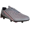 Chuteira De Campo Adulto Umbro Chrome CINZA/LARANJA
