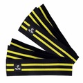 Faixa Elástica para Joelho Acte T250 PRETO/AMARELO