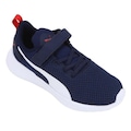 Tênis Puma Flyer Runner V - Infantil AZUL ESC/BRANCO