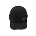 Boné Aba Curva Fila Relief - Snapback - Adulto PRETO