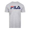 Camiseta Fila Letter - Masculina CINZA CLARO