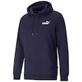 Blusão de Moletom Puma com Capuz M Essentials Small Logo 586690 - Masculino AZUL ESC/BRANCO