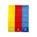 Kit Faixa Elastica Acte Sports Latex Band T13 AZUL/AMARELO