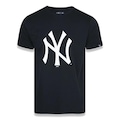 Camiseta New Era Masculina Big Logo New York Yankees - Masculina PRETO