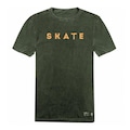 Camiseta WSS Brasil Estonada Skate Key Prime - Masculina VERDE