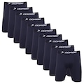 Cueca Long Leg Plus Size Algodão Dorbe Original - 10 Unidades - Masculina PRETO