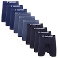 Cueca Long Leg Plus Size Algodão Dorbe Original - 10 Unidades - Masculina PRETO/AZUL