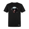 Camiseta Plus Size WSS Brasil Skull Rock Prime - Masculina PRETO