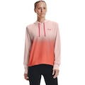Blusão de Moletom com Capuz Under Armour Rival Terry Gradient Hoodie - Feminino ROSA