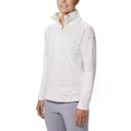 Jaqueta sem Capuz Columbia Fleece Glacial Iv 1/2 Zip - Feminina BRANCO