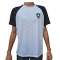 Camiseta Braziline Botafogo Skylab Infantil BRANCO/PRETO