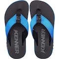 Chinelo de Dedo Kenner Kivah Line - Masculino AZUL/PRETO