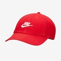Boné Aba Curva Nike Club Futura - Strapback - Adulto VERMELHO