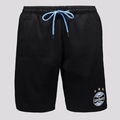 Bermuda de Moletom do Grêmio Casual - Masculina PRETO