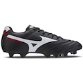 Chuteira de Campo Mizuno Morelia Club MD FG - Adulto PRETO