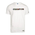 Camiseta Champion C Colorblock - Masculina OFF WHITE