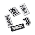 Jibbitz Juventus Pack 5 BRANCO