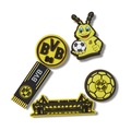 Jibbitz Bvb Pack 5 BRANCO