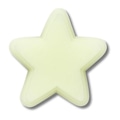 Jibbitz Estrela Que Brilha No Escuro BRANCO