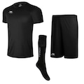 Camiseta Penalty X + Calção + Meião Penalty Matís Viii - Infantil PRETO