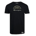 Camiseta Champion Malhão Mettalic Basket - Masculina PRETO