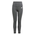 Calça Legging adidas 3 Stripes - Infantil CINZA/BRANCO