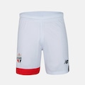 Calção do Spfc 2024 Home New Balance - Masculino BRANCO/VERMELHO