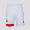 Calção New Balance São Paulo I 2024 - Masculino BRANCO